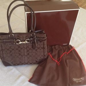 Bundling coach tote with Steve Madden ballot shoes