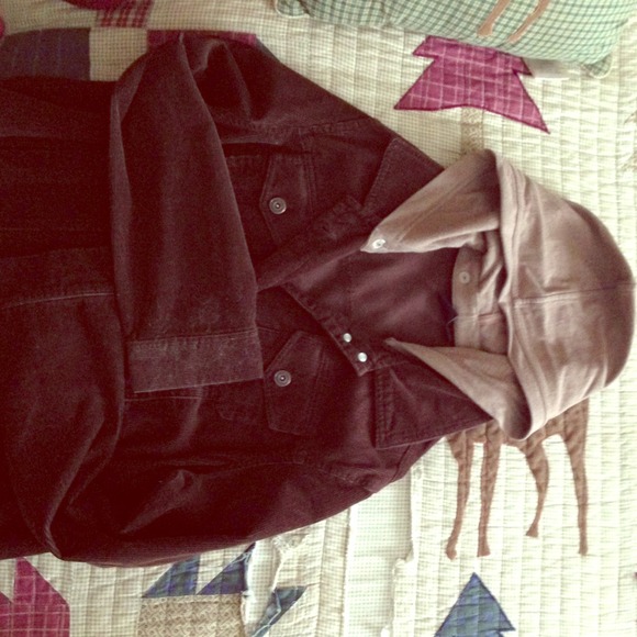 Brown jean jacket