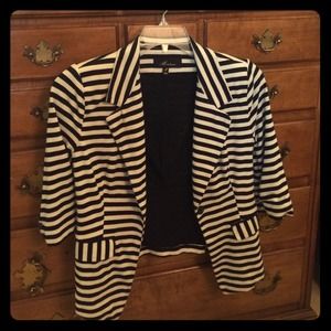 Stripped blazer