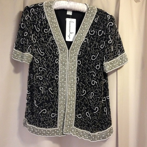 Beaded evening jacket