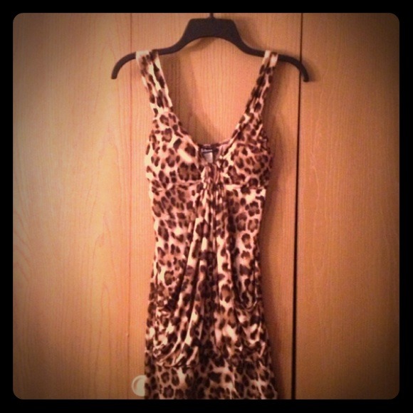 ❤️BUNDLED!!!❤️cheetah print dress!!!