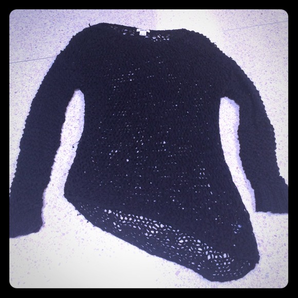 HELMUT LANG asymmetrical sweater