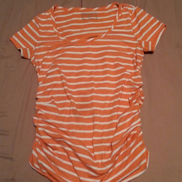 Striped Motherhood Maternity Top