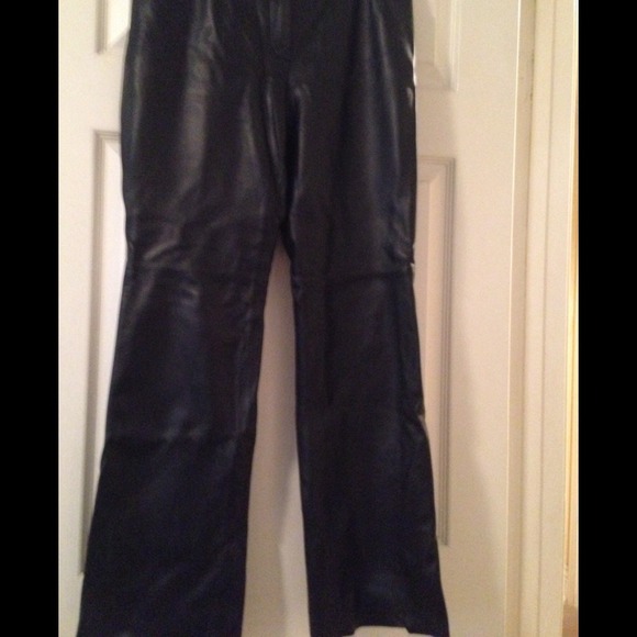 Leather pants