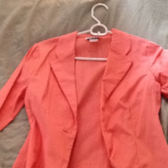 Coral blazer