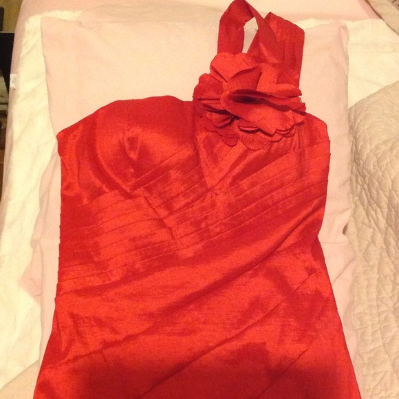 sexy red dress