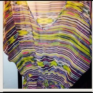 Multi colored sheet top