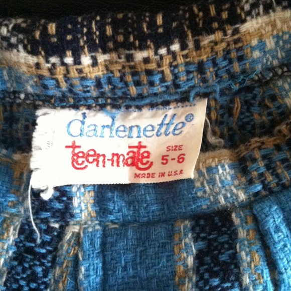 Vintage wool skirt - Picture 2 of 2