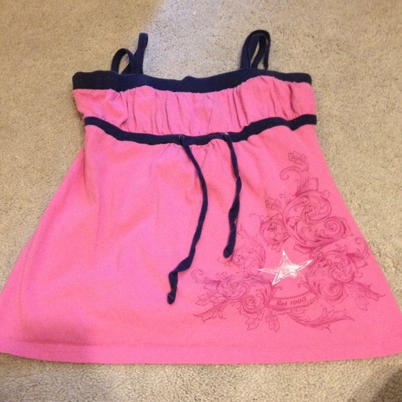 Pink Dallas tank