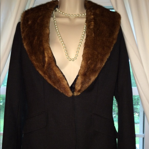 🚫REDUCED🚫Anne Klein Dark grey flannel suit.