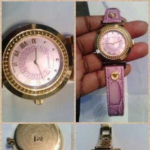 Purple Vanity Versace Watch
