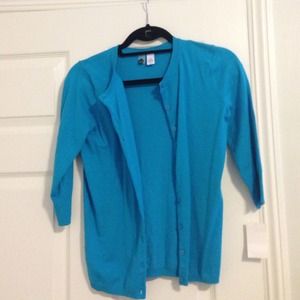 Turquoise Cardigan NEW