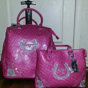 **REDUCED** Montana West 2 piece luggage set