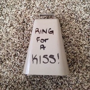 "RING FOR A KISS" BELL