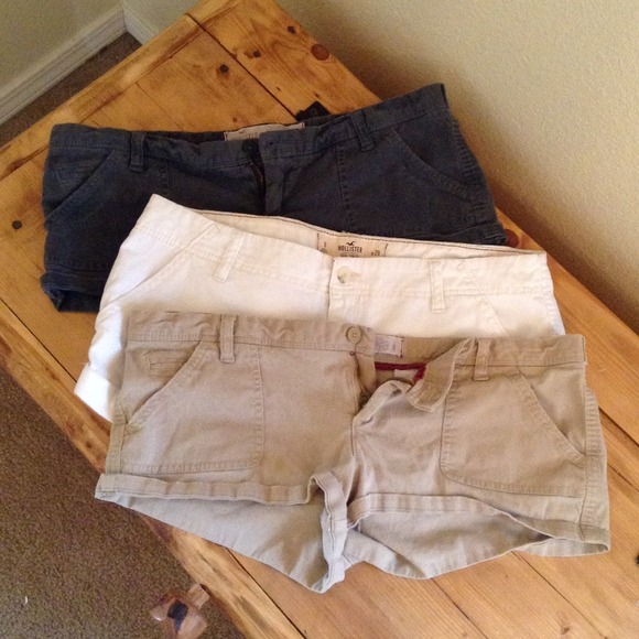 3 pair of Hollister Shorts