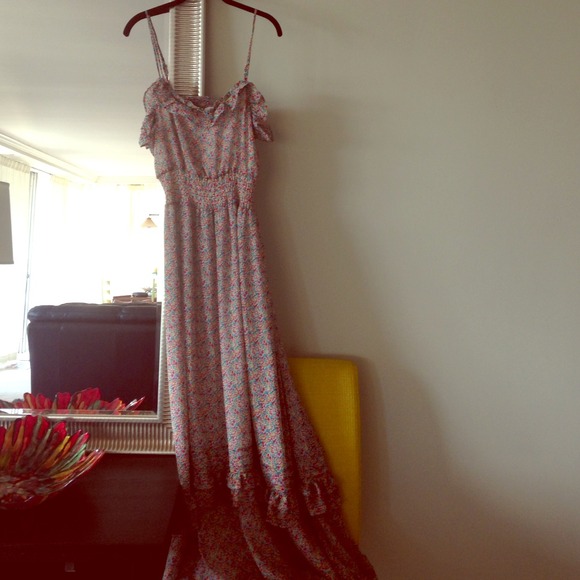 Patterson J. Kincaid St Tropez Layered Maxi Dress