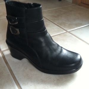 Dansko black boots.