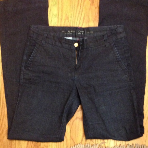 kate spade Denim - Kate Spade Dark Blue Jeans