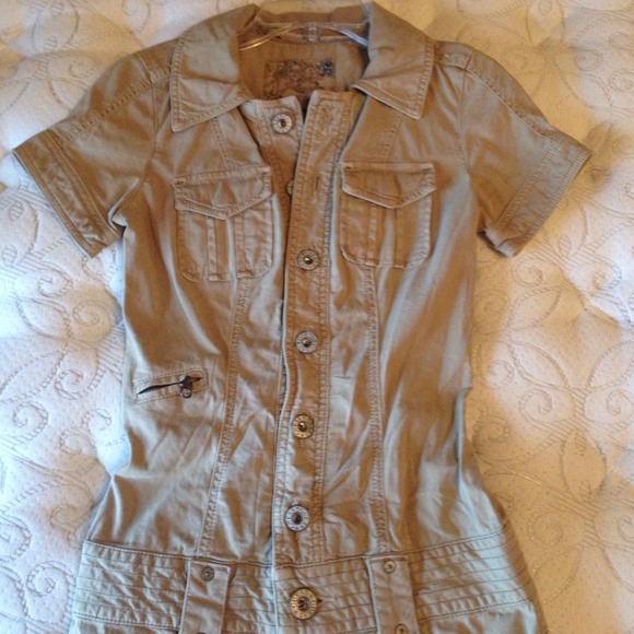 Guess military dress - Picture 2 of 4