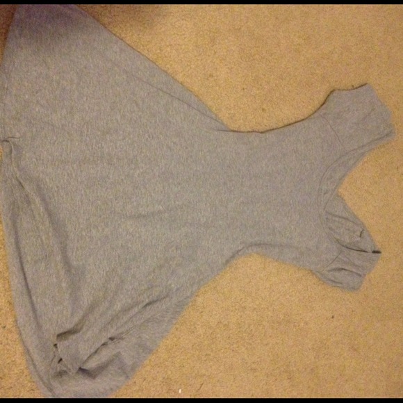 brandy melville gray bethan dress