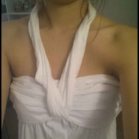Express White dress include shipping - Picture 1 of 4