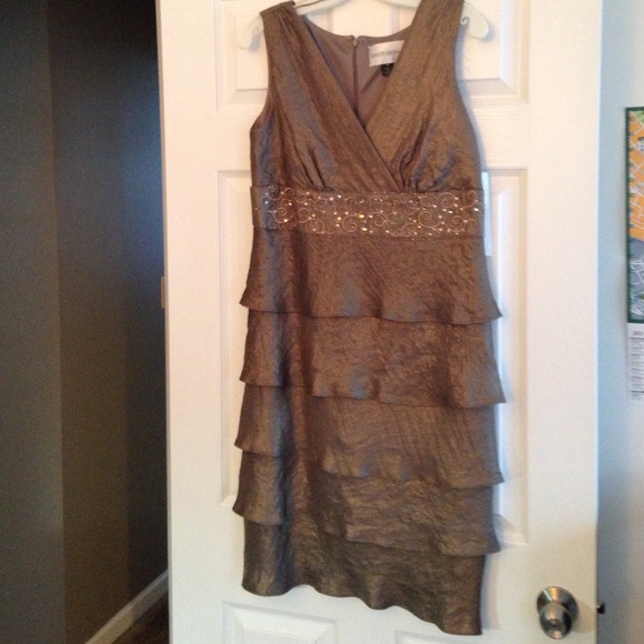 Shimmery beaded & sequined dress. NWT