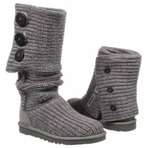 Women's Grey Sweater UGG boots Size 7