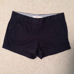 J. Crew Navy 3" Chino Short Size 6