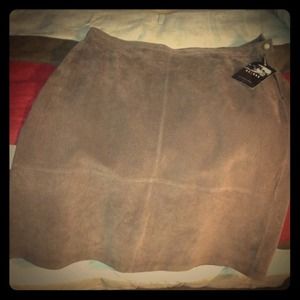 *New* Liz Claiborne Suede Skirt