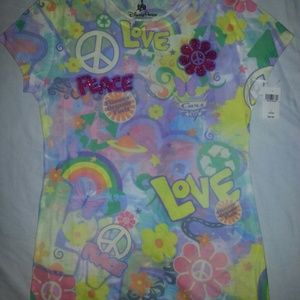 NWT GIRLS DISNEY T-SHIRT size Large (10/12)