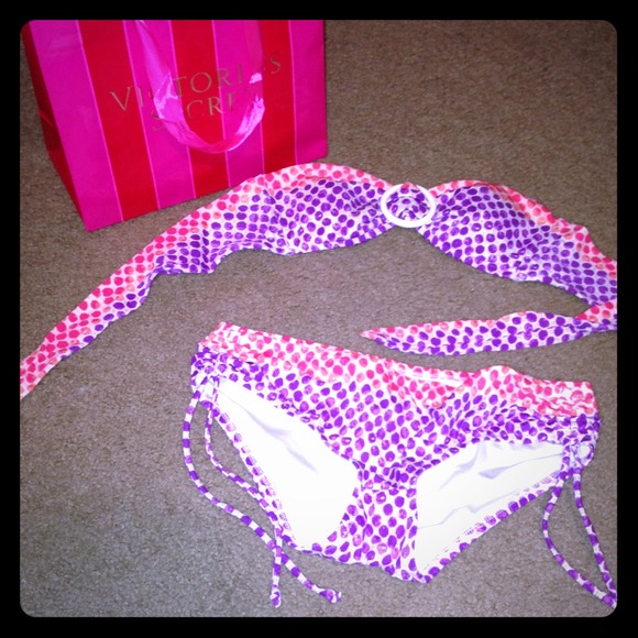 ❌SOLD❌VS halter top polka for bikini