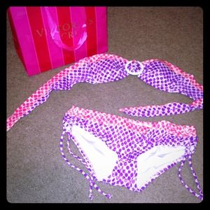 ❌SOLD❌VS halter top polka for bikini