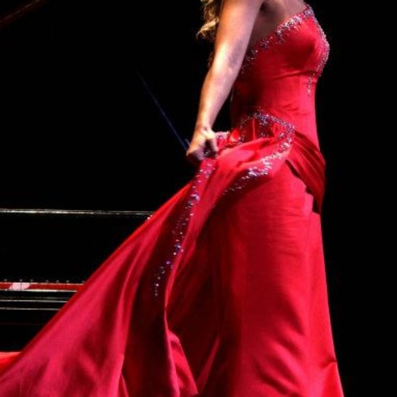 Red Pageant gown - MAKE OFFER