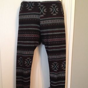 Fair Isle Knit Leggings