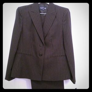 Evan Picone Pinstripe Suit
