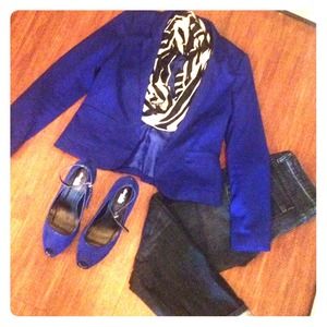 H&M Royal Blue Blazer