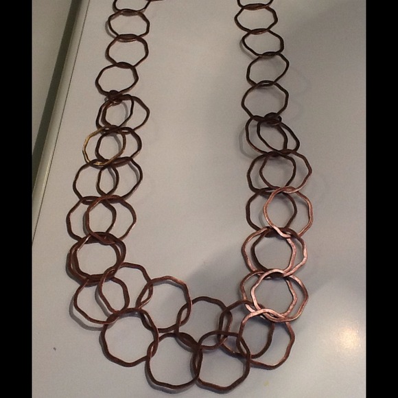 Sold in bundle Copper Expandable Necklace - Picture 2 of 3