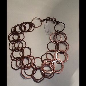 Sold in bundle Copper Expandable Necklace