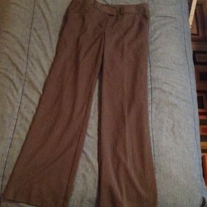 Gray Stripe Dress Pants
