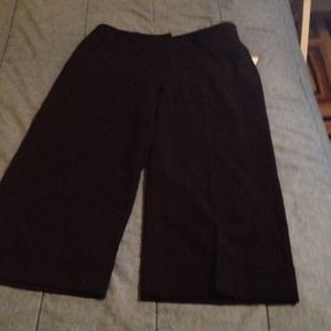 Capri cuff pants