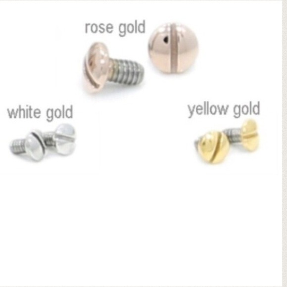 Cartier extra screws for "love" bracelet