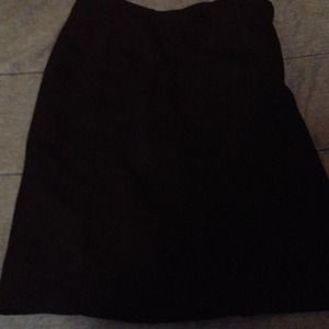 Black dress skirt
