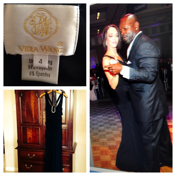 Vera Wang black gown
