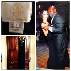 Vera Wang black gown