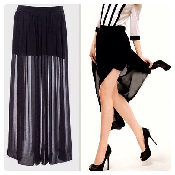 Dresses & Skirts - Chiffon maxi skirt