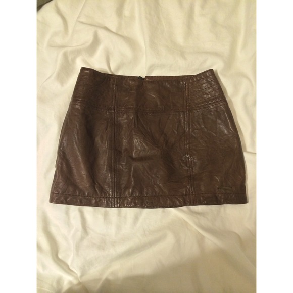 Leather Skirt