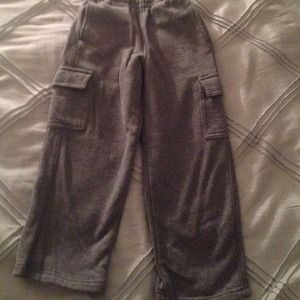 SOLD**Like New boys grey sweat pants