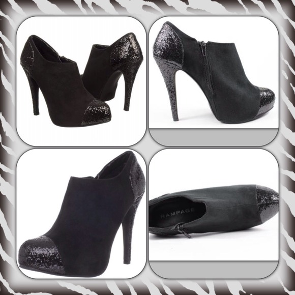 Rampage glitter booties
