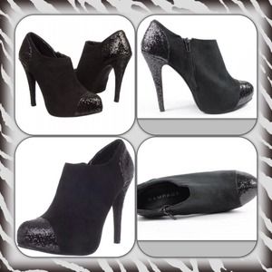 Rampage glitter booties