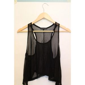 Brandy Melville Sheer Tank Top